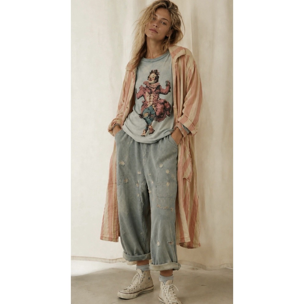 Jaded Gypsy New Joker Of Love Moon Dancer Tee S/M